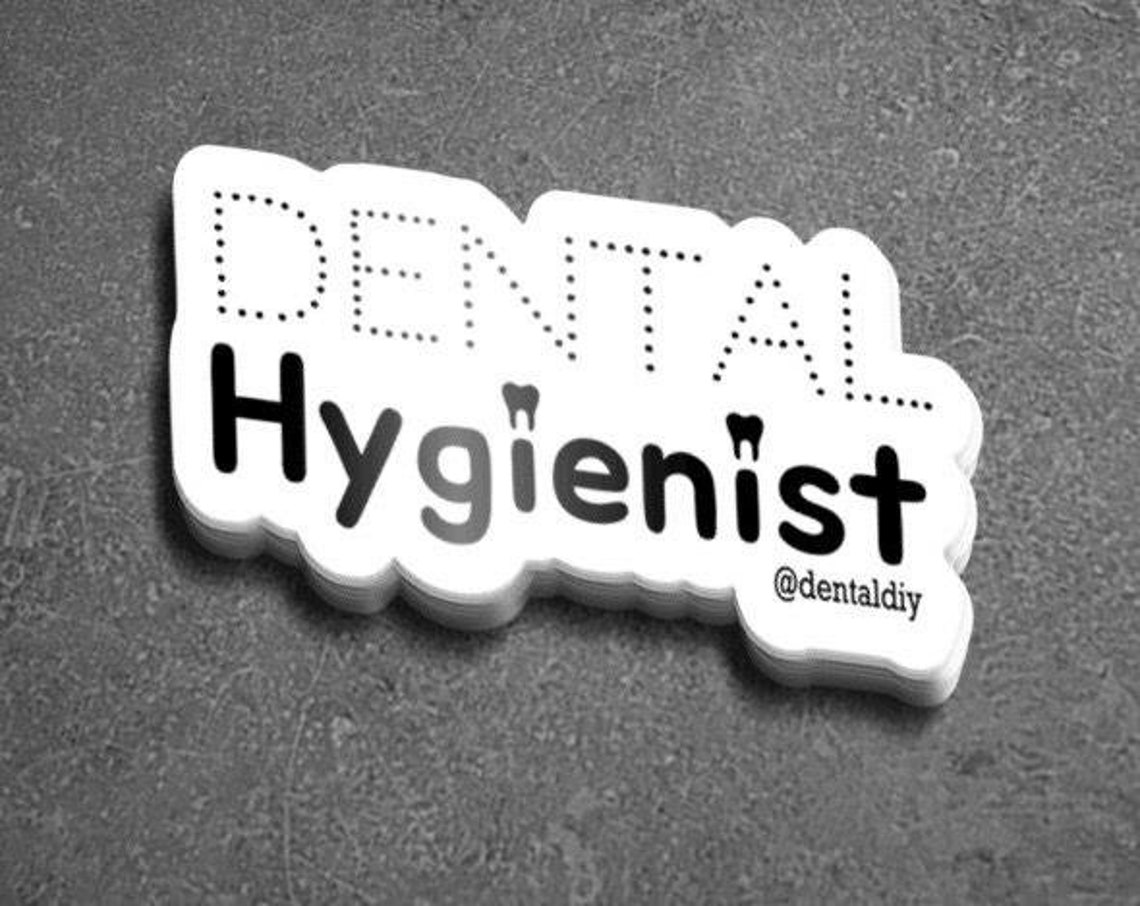 Dental Hygienist Sticker - Etsy