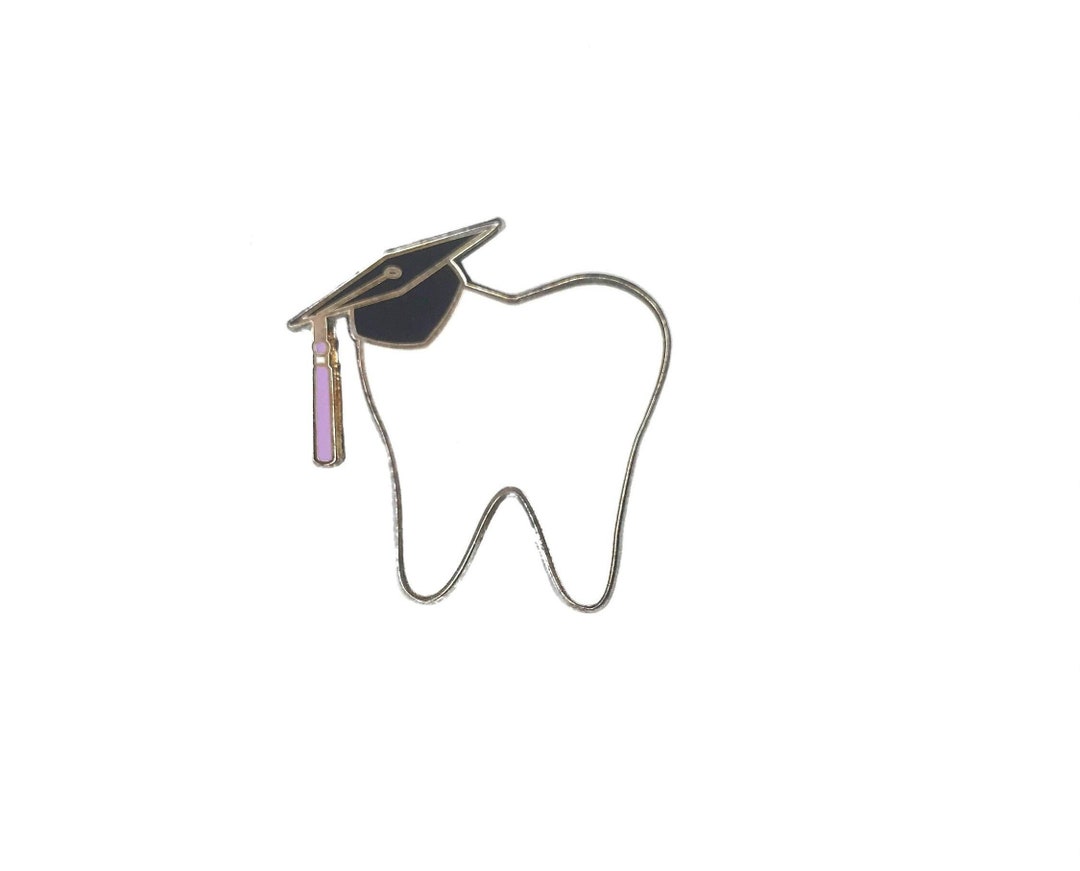 Graduation Pin, Dental Pin, Dental Graduation Pin, Enamel Pin, Dental