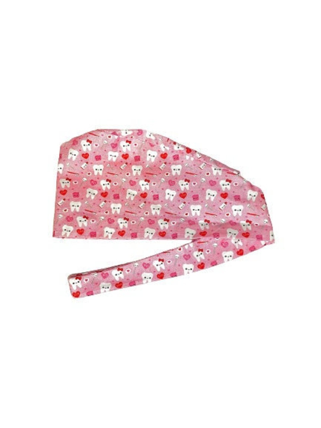 Scrub Cap, Valentine's, Dental, Dentistry, Dental Hygienist, Dental Assistant, Handmade, Dental