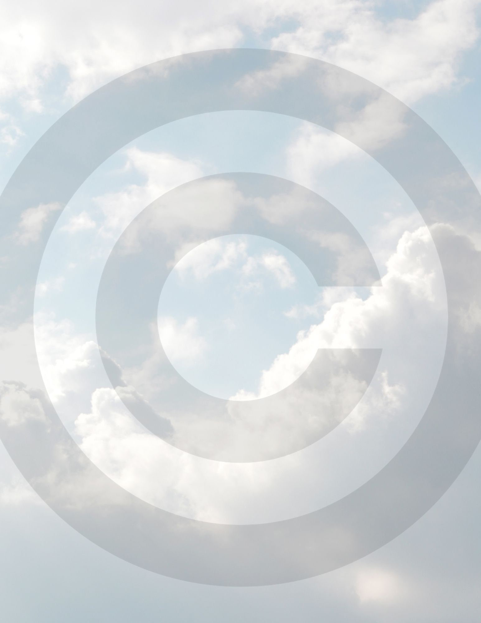 Cloud Printable Stationery 8.5x11 Sky With Clouds Paper | Etsy