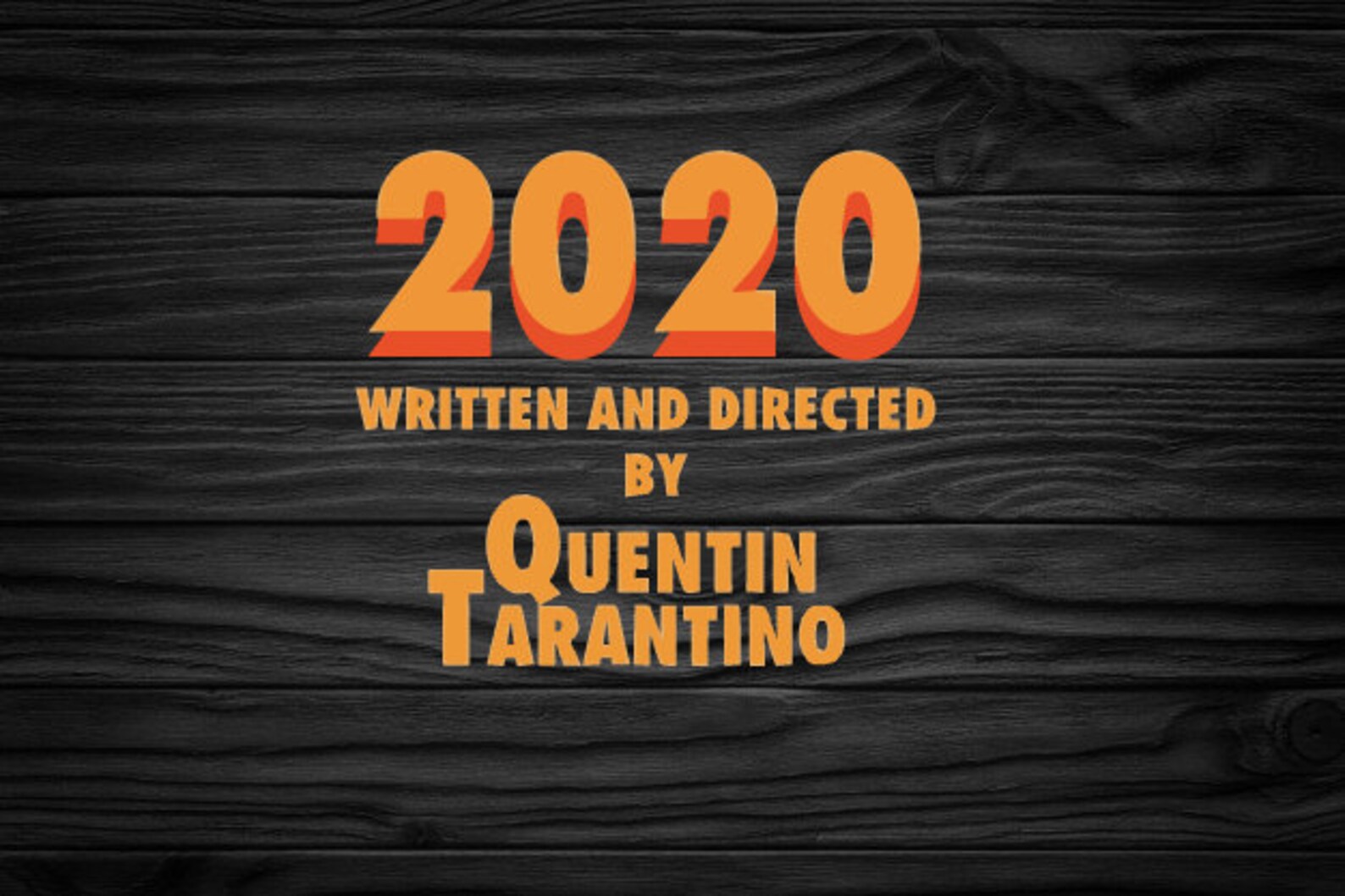 2020 directed by Quentin Tarantino Svg/Png | Etsy