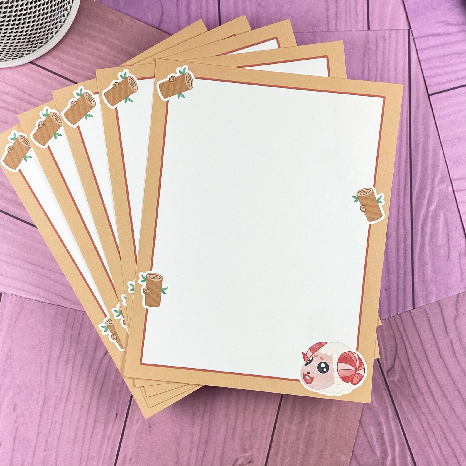 Animal Crossing Dom Stationery Set Cute Stationary Pack | Etsy