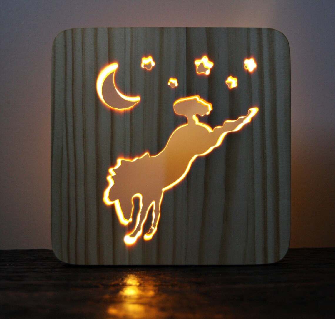 Bucking Horse Night Light Horse Night Light Farm Kid Kids Etsy