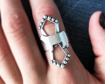 Sterling Silver Steer Ring, Show Steer, Stock Show Jewelry, Show Cattle, Stock Show life. Stock Show accessories