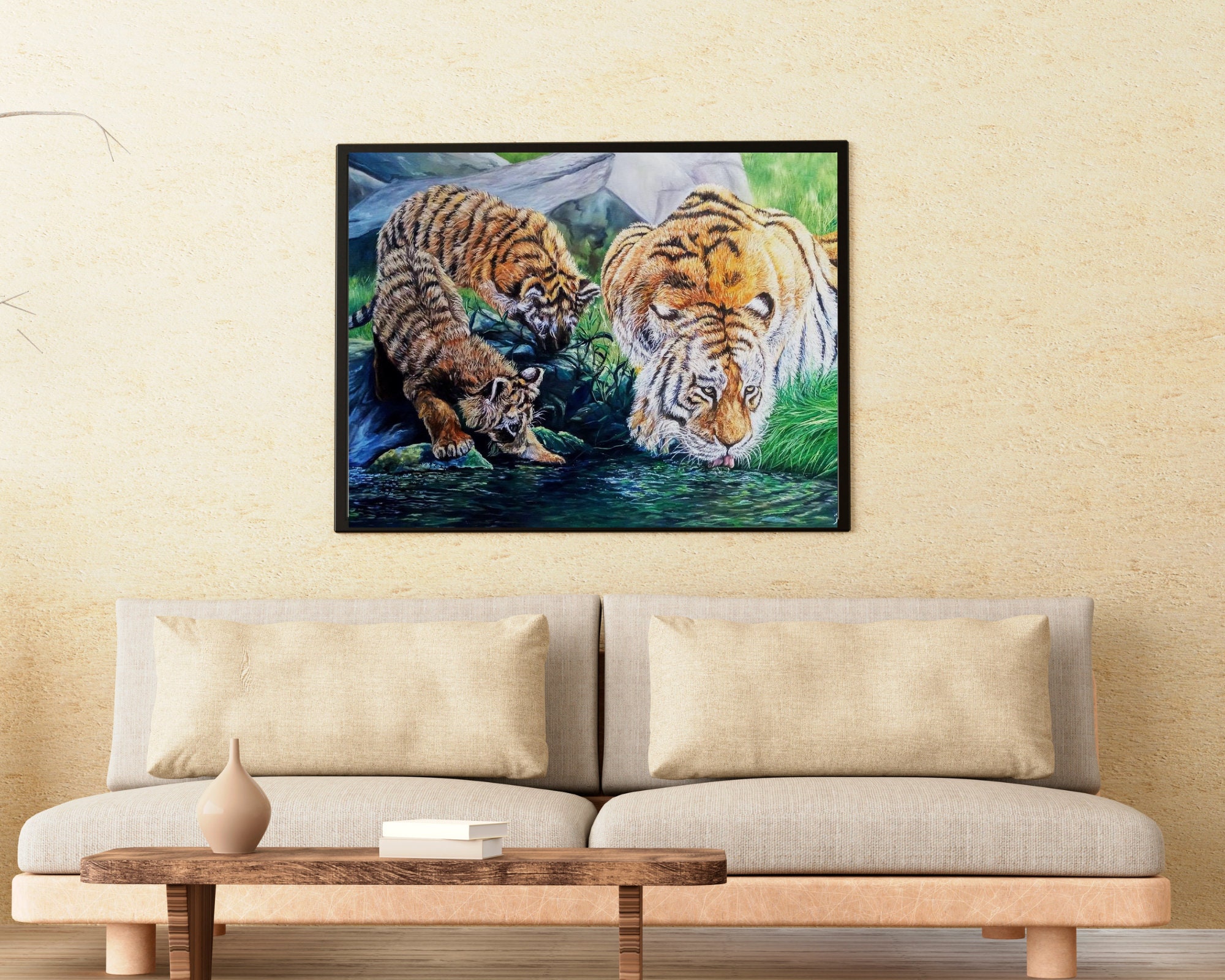 Guardians of the Jungle: Tiger 'n Cubs Louis Markest Wildlife