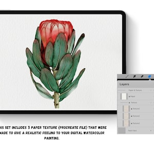 Realistic Watercolor Brushes for Procreate , Watercolor Brush Set , Digital Watercolor | Naomi Simbolon image 4