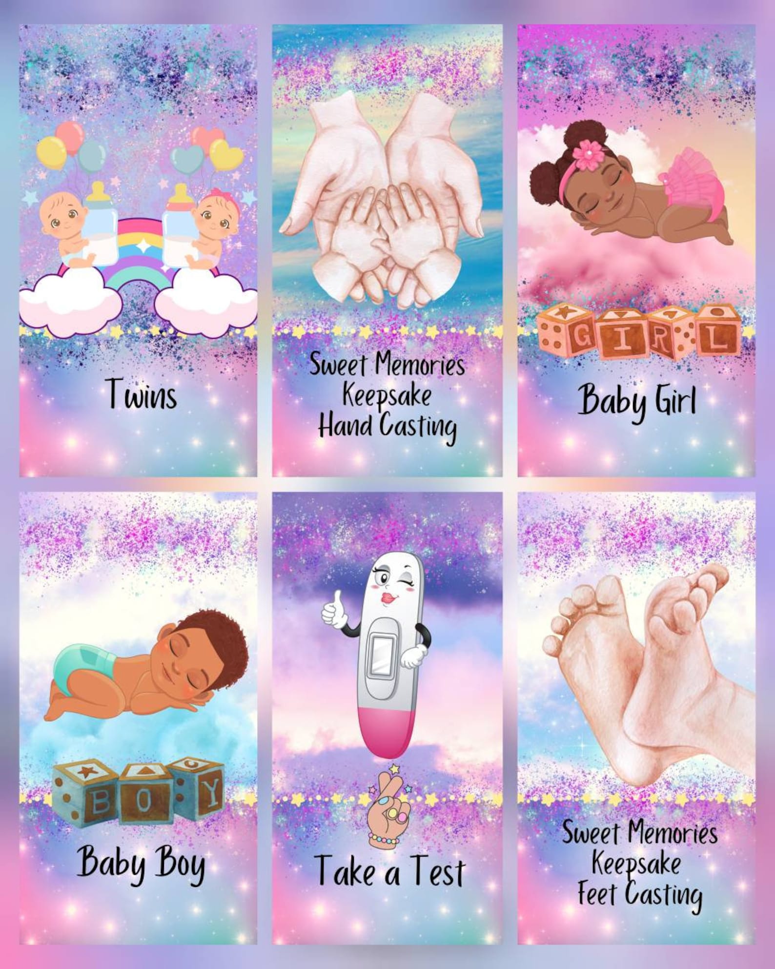 Spirit Baby Oracle Pregnancy Cards Baby Deck 2nd Edition Etsy