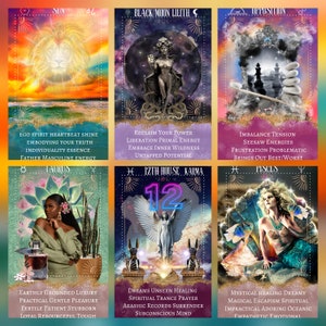 Astrology and Zodiac Oracle Deck. Prediction Oracle Cards Astrology and Zodiac Oracle Deck. Prediction Oracle Cards