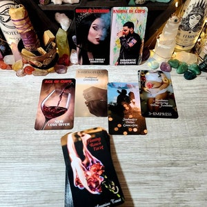 Tarot des roses flamboyantes
