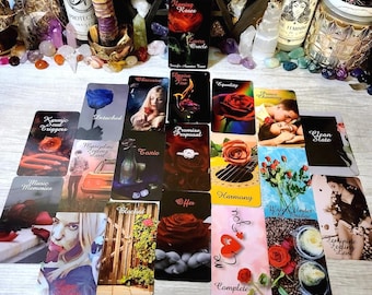 Flaming Roses Lovers Oracle