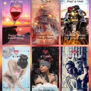 Tarot de l'union des flammes jumelles | Amour | Âme sœur | Connexion de l'âme | Pont