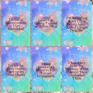 Soul Whispers Of The Heart. Twin Flame Soulmate Unspoken Hidden Truths Secret Messages Deck
