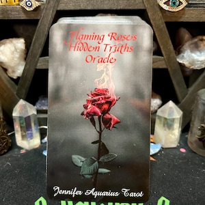 L'Oracle des vérités cachées Roses flamboyantes | Pont OG | Situations d'amour | Les vérités dévoilées