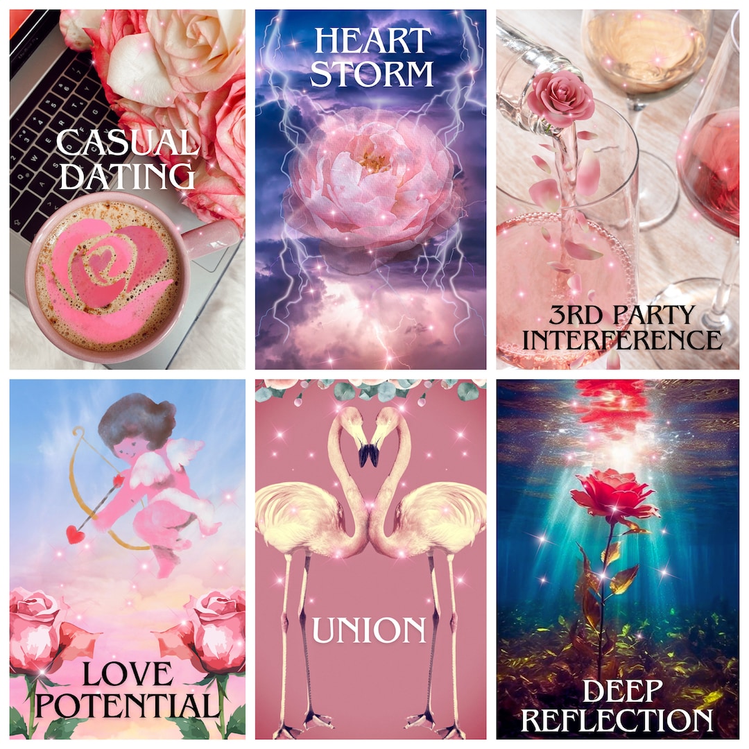 Roses of Love Oracle Twin Flame Soulmate Love Situations - Etsy