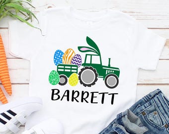 Custom Easter Shirt Toddler Boy Toddler Easter Tractor Shirt Toddler Boy Easter Shirt Funny Tractor Shirt Tractor Sweatshirt Toddler