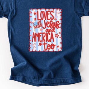 Christian Girls Shirt 4th Of July Kids Patriotic Tee Church Camp Shirt American Girl Shirt Patriotic Faith America 250 Shirt
