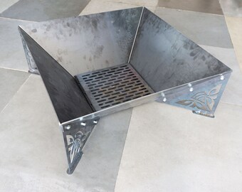 Metal Portable and Easy to Install Fire Pit, Custom Fire Pit, Backyard Fire Pit Bowl, XL fire Pit, Wood Burning Fire Pit