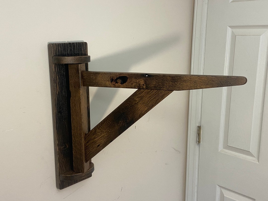 Reclaimed Barn Wood Swivel Blanket Crane Etsy