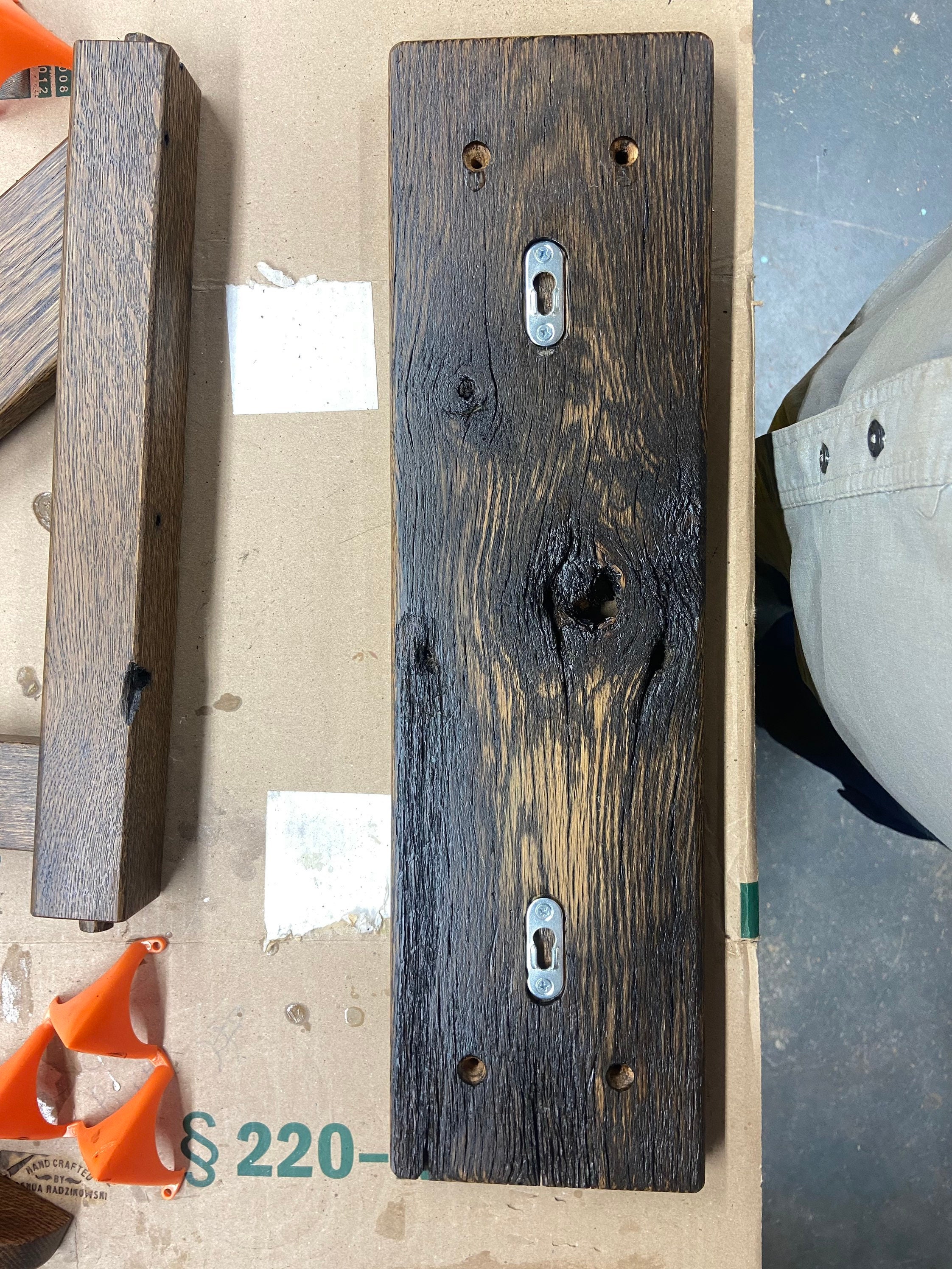 Reclaimed Barn Wood Swivel Blanket Crane Etsy