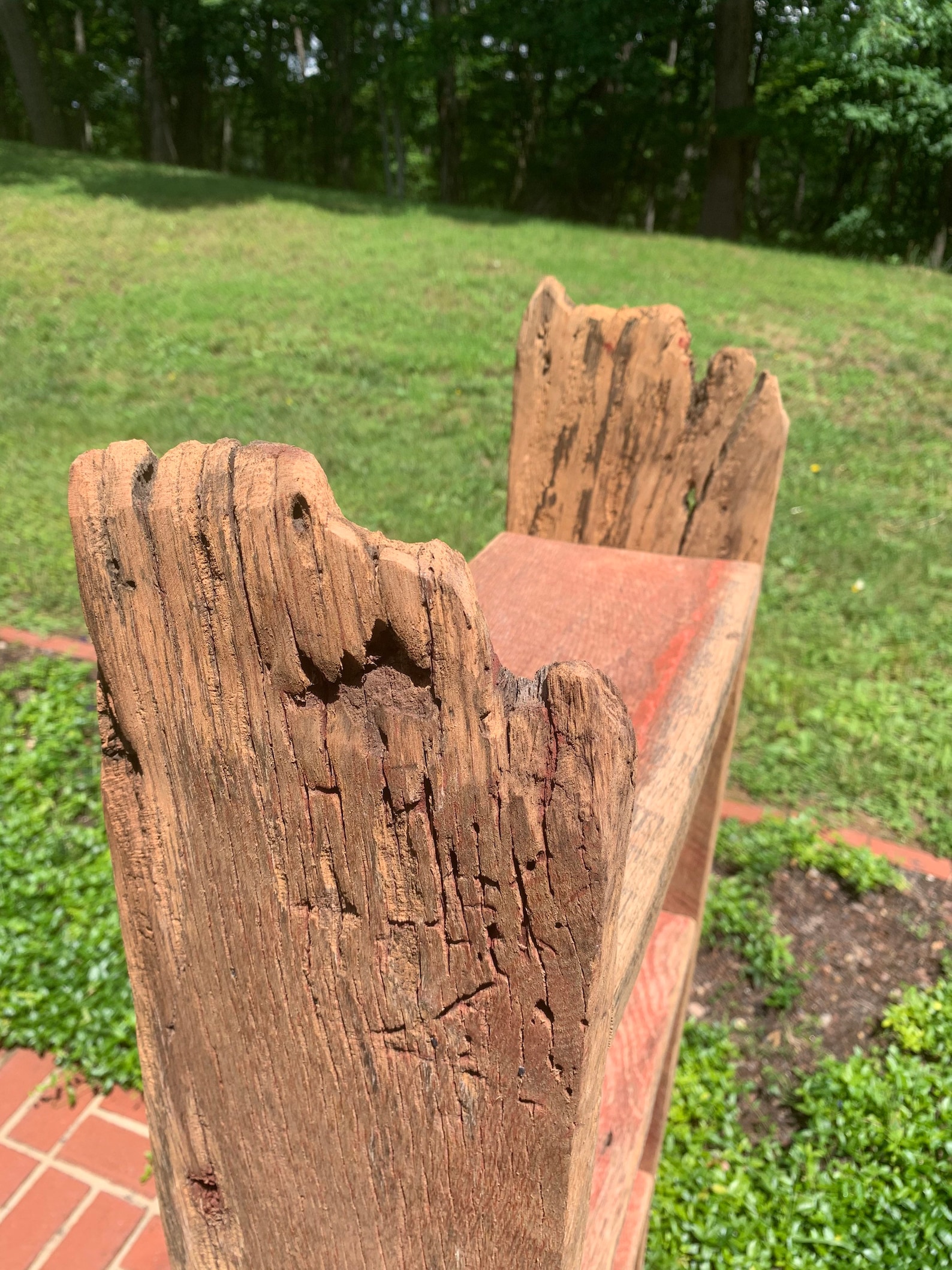 Primitive Live Edge Shelves/bookcase Etsy