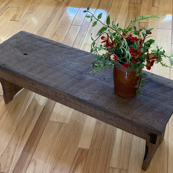 Reclaimed Wood Bench Etsy