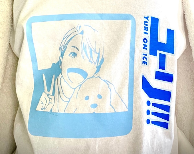 “Yuri!!! On Ice” Tee Shirt Anime Manga Toddler and Youth Sizes