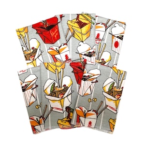 Cotton Unpaper Towels - 6 Piece Set- 100% Cotton Flannel - Sustainable Towels - Reusable Linens - Cloths Napkins - Eco Friendly Wipes