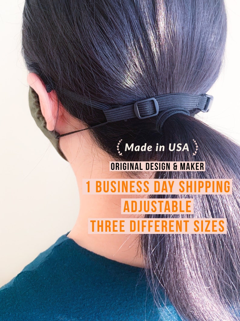 Face Mask Adjustable Ear Saver Ear Strain Relief Protector Etsy
