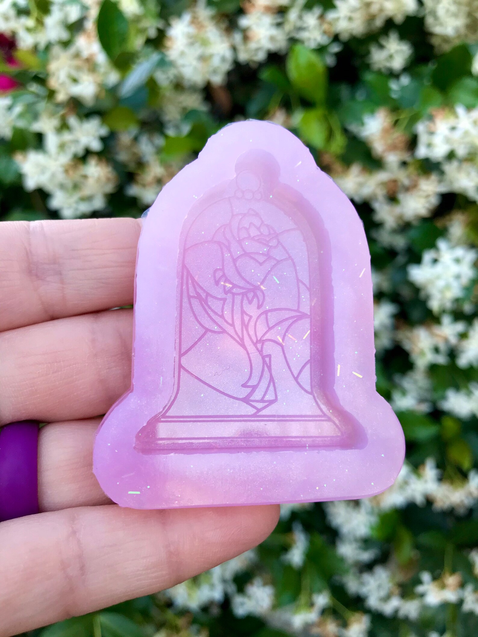 Buy Enchanted Rose Stained Glass Mold Online in India Etsy