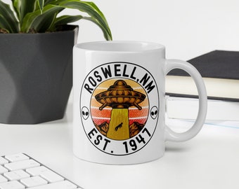 Roswell 1947 Alien UFO Humor Tasse