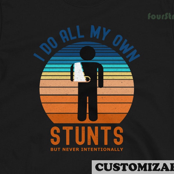 I Do My Own Stunts Sweatshirt main image 1