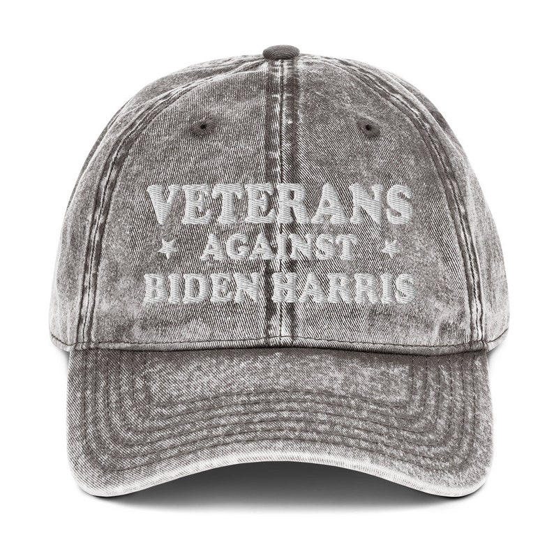 Veterans Against Biden Harris Pro Inauguration Vintage Baseball Hat