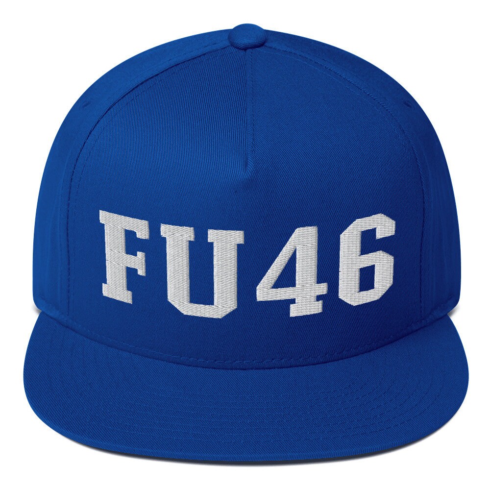 FU46 Trump Snapback Flat Bill Hat - Etsy