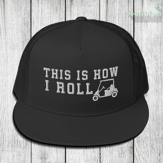 Baseballkappe Mit Hunde- & Golf-Motiv - Trucker-Mütze Aus Baumwolle Für Männer & Frauen