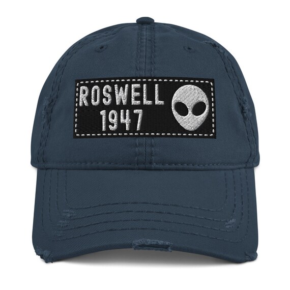 Roswell 1947 Alien UFO Humor Distressed Baseball Hat - Etsy
