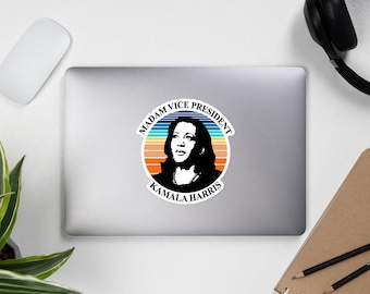 Adesivo Kamala Harris Senhora Vice-Presidente Biden Democrata