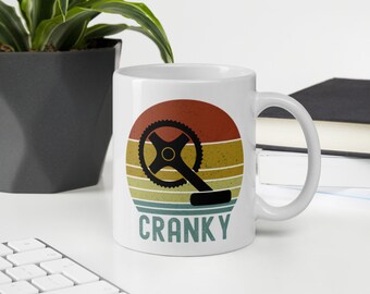 Kubek Cranky Funny Bicycle Cyclist MTB Mountain Biker