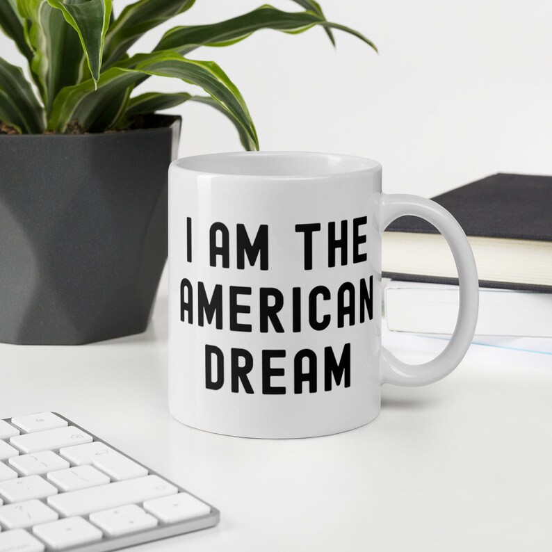 FourStripesCo I Am The American Dream Mug