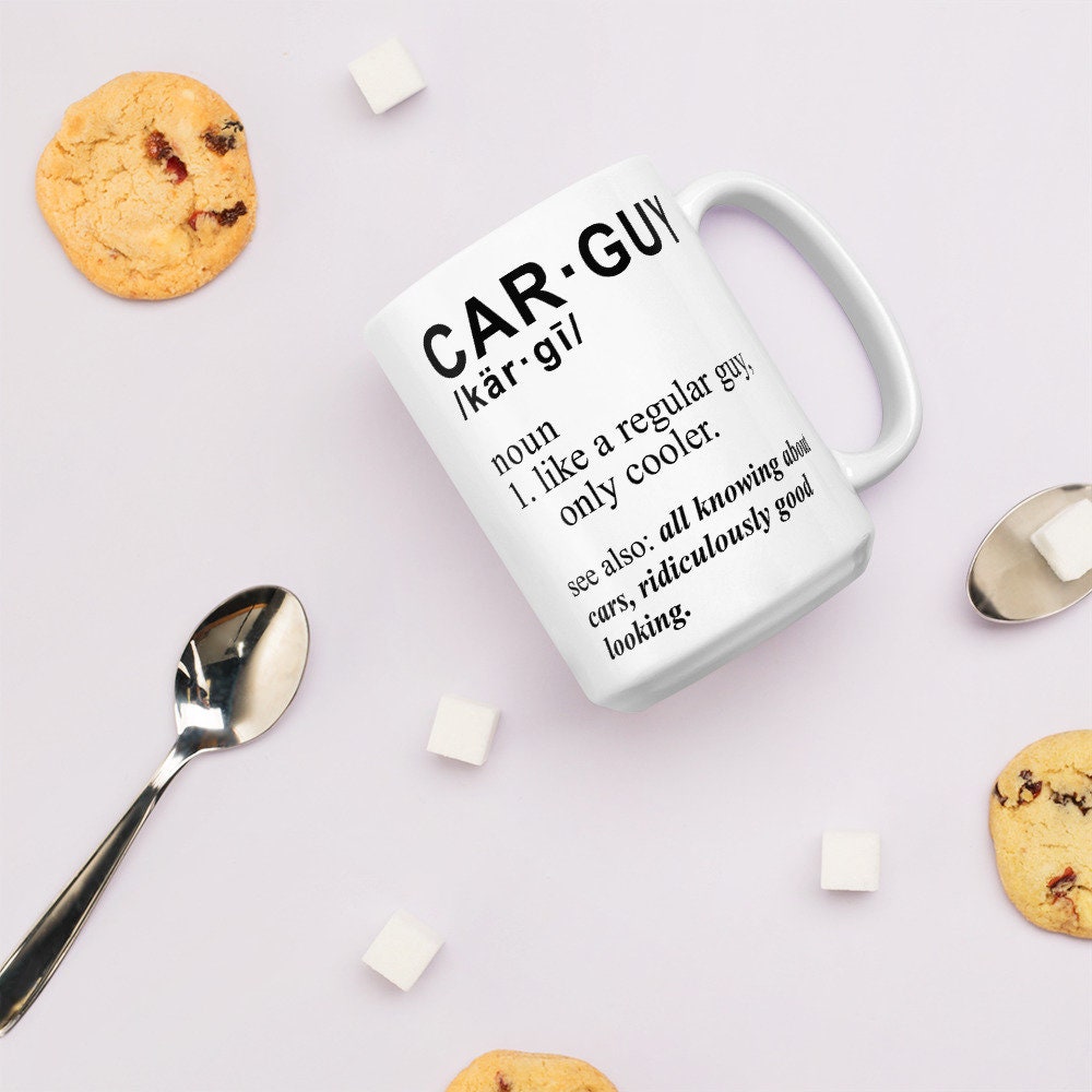 Car Guy Definition Funny Coffee Mug, Car Guy Gift, Car Lover Gift, Car  Enthusiast Mug, Funny Mug Men, Car Guy Birthday Gift, Black Mug Cars 