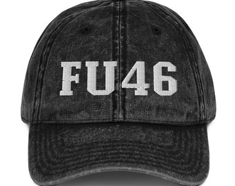 FU46 Trump Vintage Baseball Hat