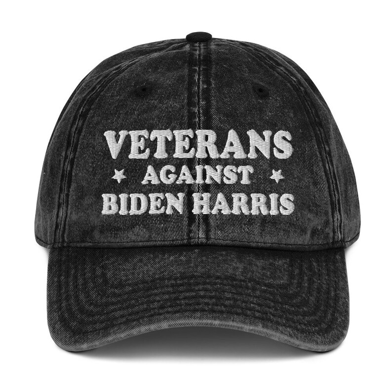 Veterans Against Biden Harris Pro Inauguration Vintage Baseball Hat