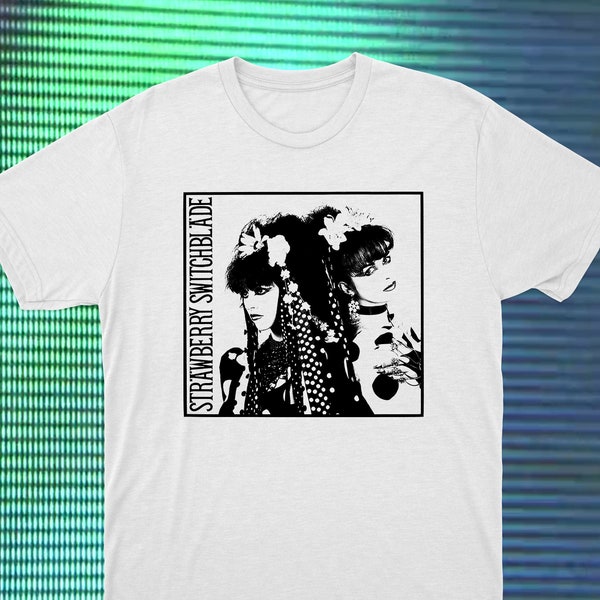 Strawberry Switchblade Tshirt Scottish Pop Duo