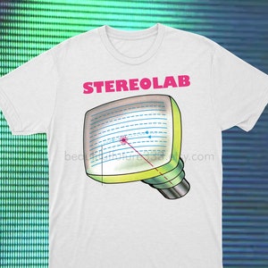 Stereolab Tshirt Indie Electronic Pop France
