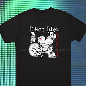 Poison Idea Tshirt Punk Rock MDC