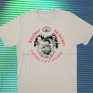 Offenlegen Tshirt Japanische Punk-Entladen