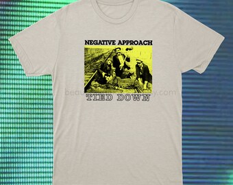 Negative Approach Tshirt Hardcore Punk - Etsy