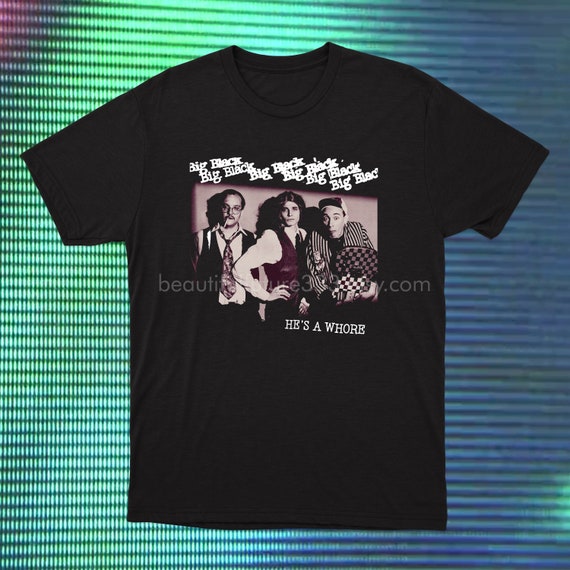 Big Black Tshirt Punk Rock Steve Albini - Etsy