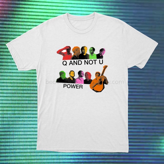Q and Not U Tshirt Post Hardcore - Etsy