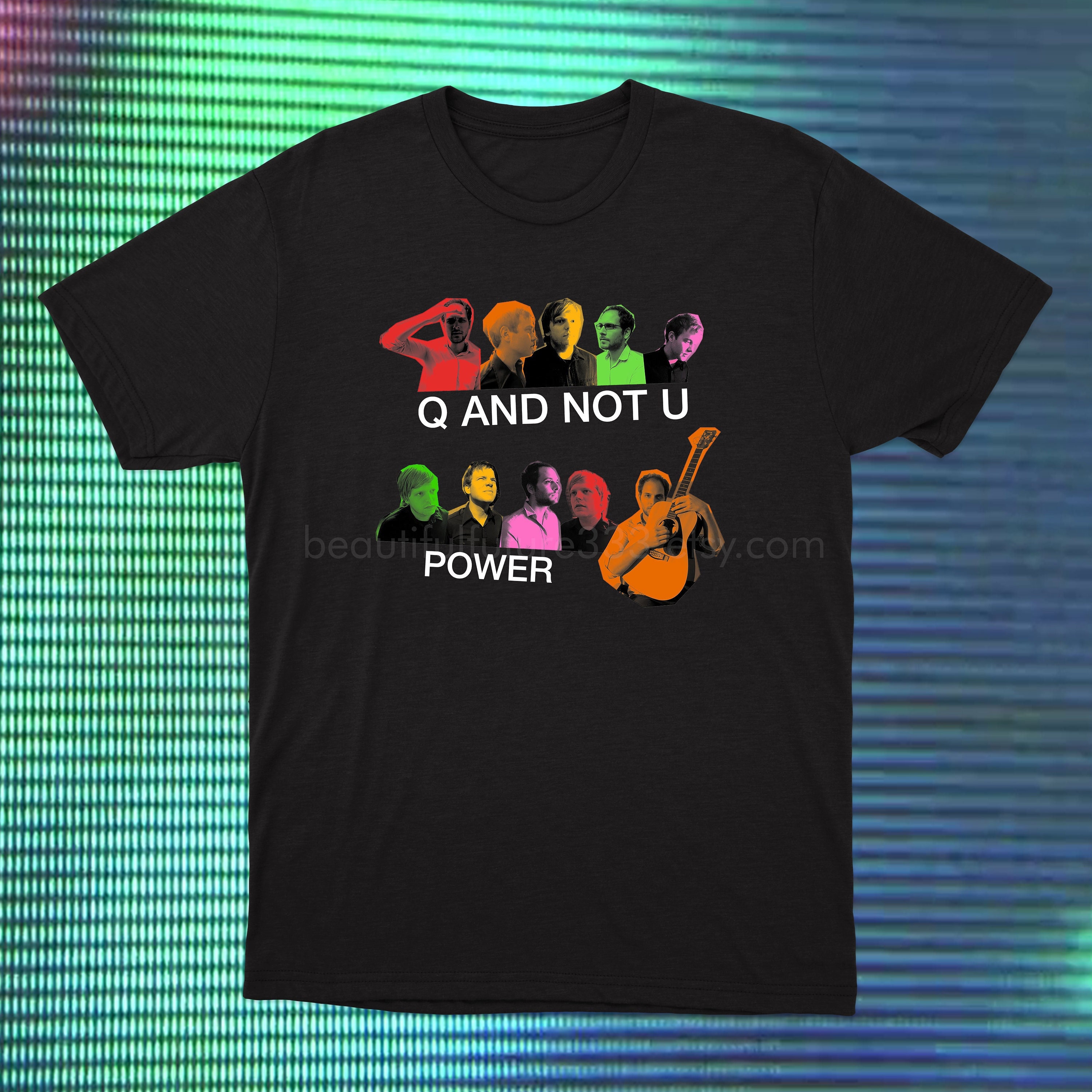 Q and Not U Different DamageツアーTシャツ Y2K Q and Not U Tshirt Post Hardcore - Etsy