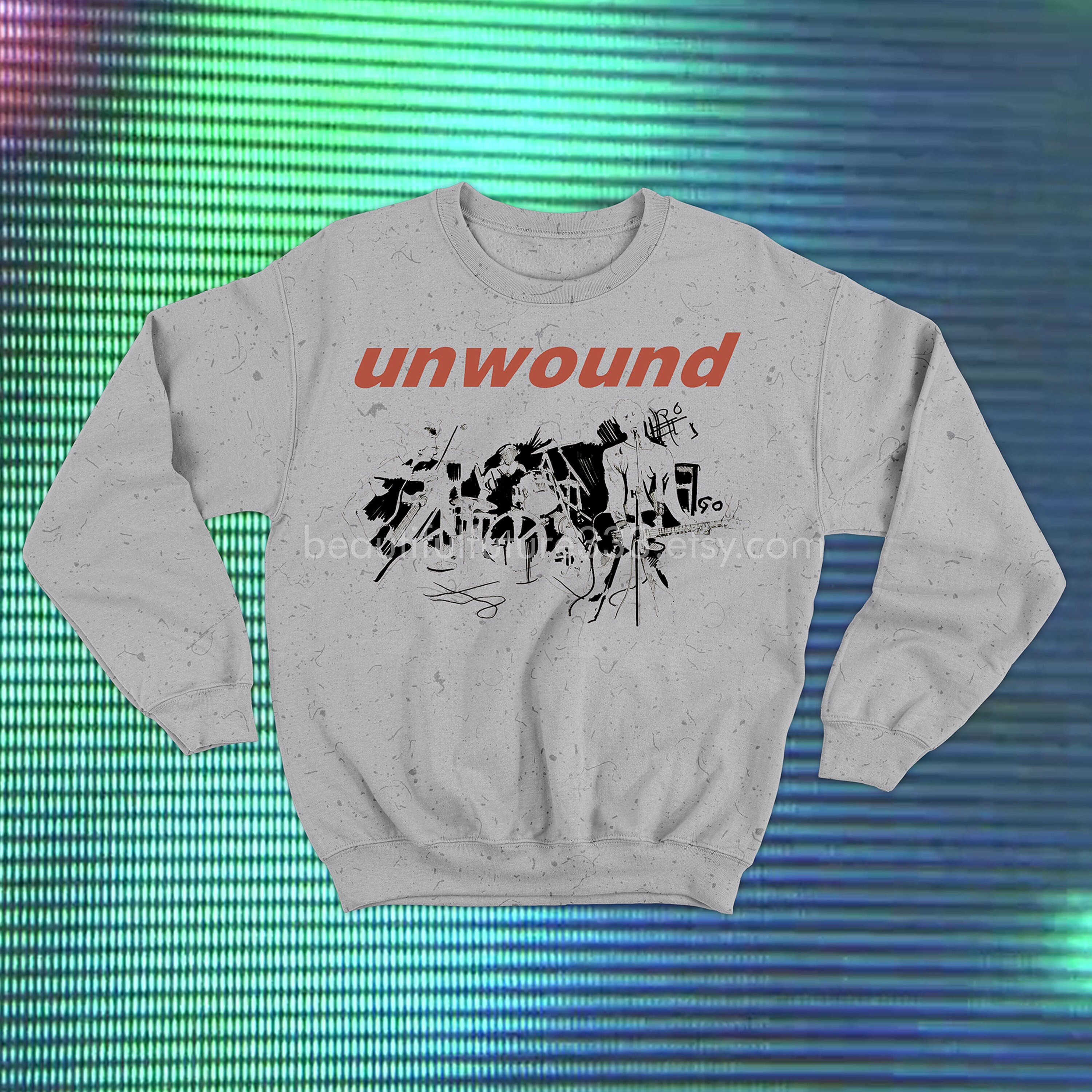 Unwound Crewneck Sweatshirt Post Hardcore Emo - Etsy